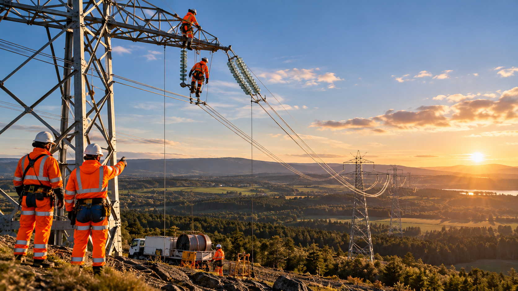 Tower and pole construction activities
